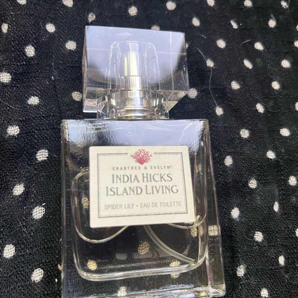 Crabtree & Evelyn India Hicks Island Living Eau de Toilette with Silver Cap - Picture 2 of 2